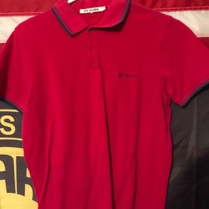Red Ben Sherman polo
